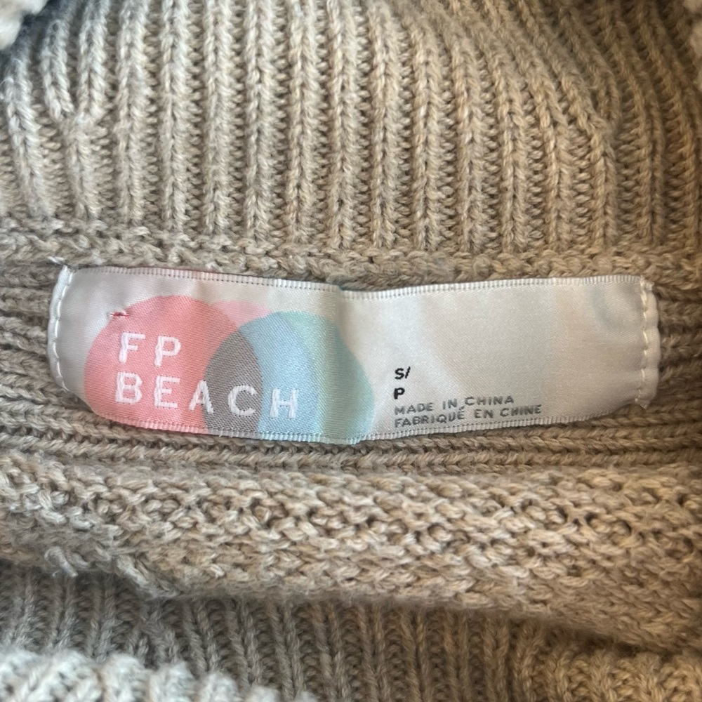 Free People FP Beach Oversized Tunic Sweater - Picture 4 of 6